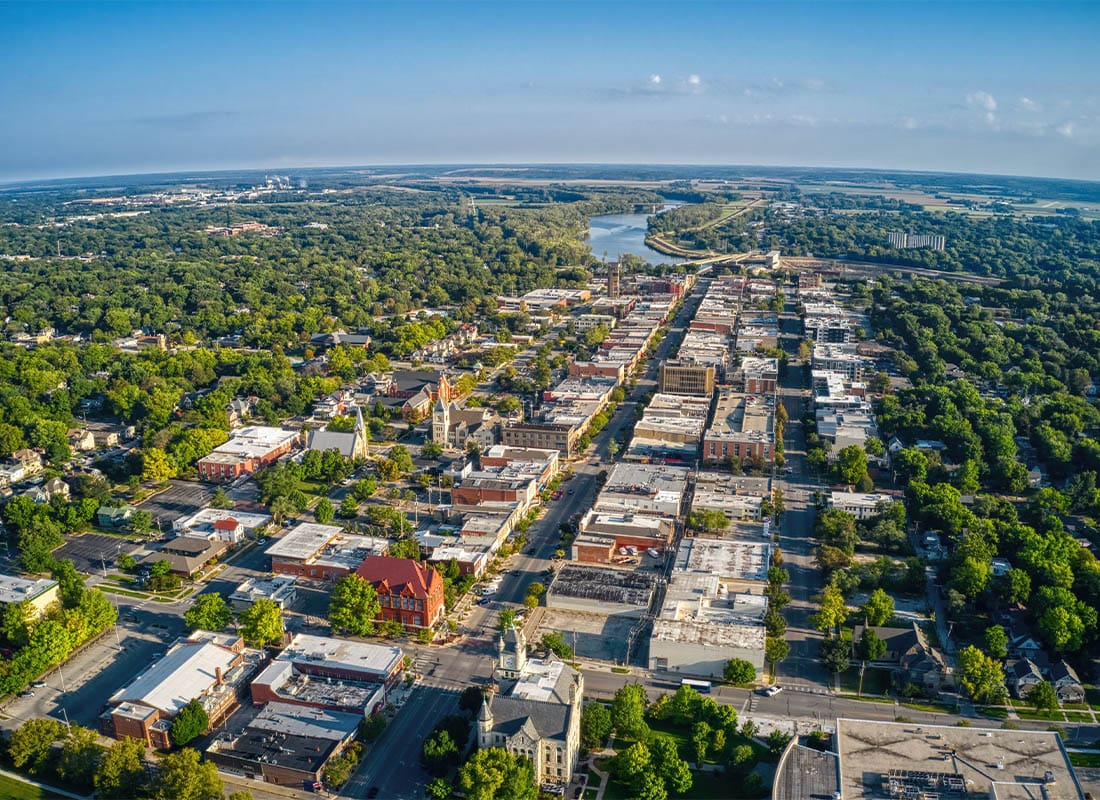 Canon City, CO - Canon City, Colorado, on a Sunny Day